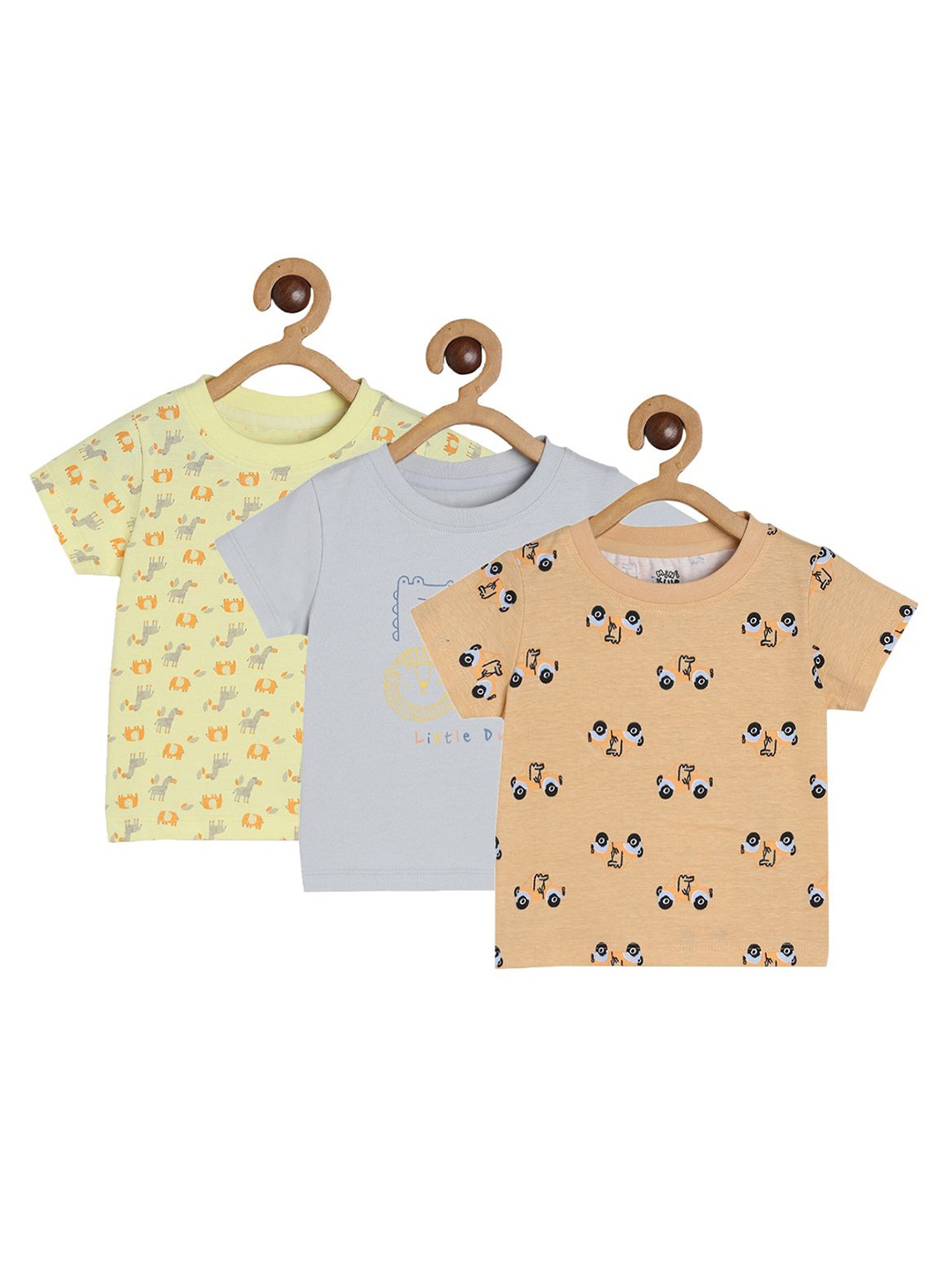 

MINI KLUB Boys 3 Printed T-shirt, Multi