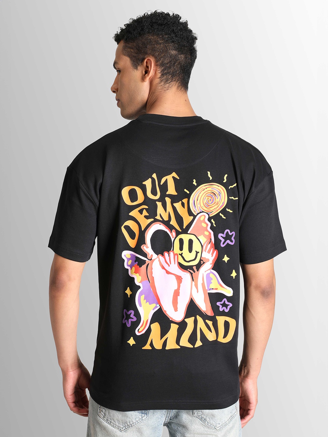 

Bene Kleed Men Printed T-shirt, Black