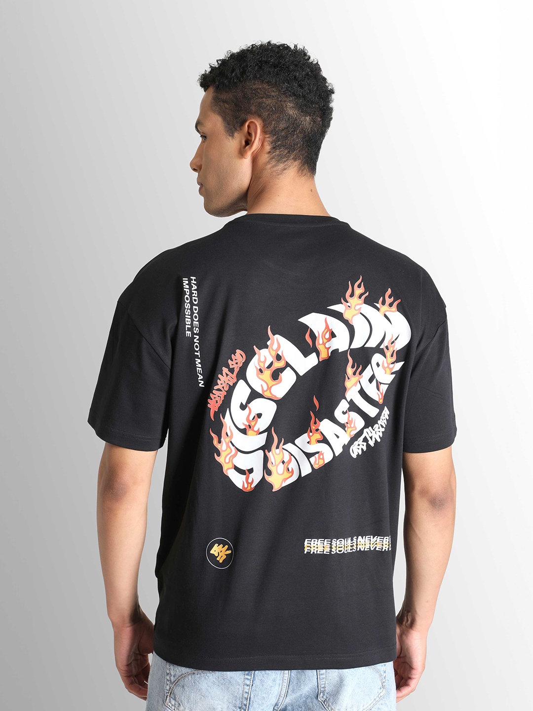 

Bene Kleed Men Graphic Printed T-shirt, Black