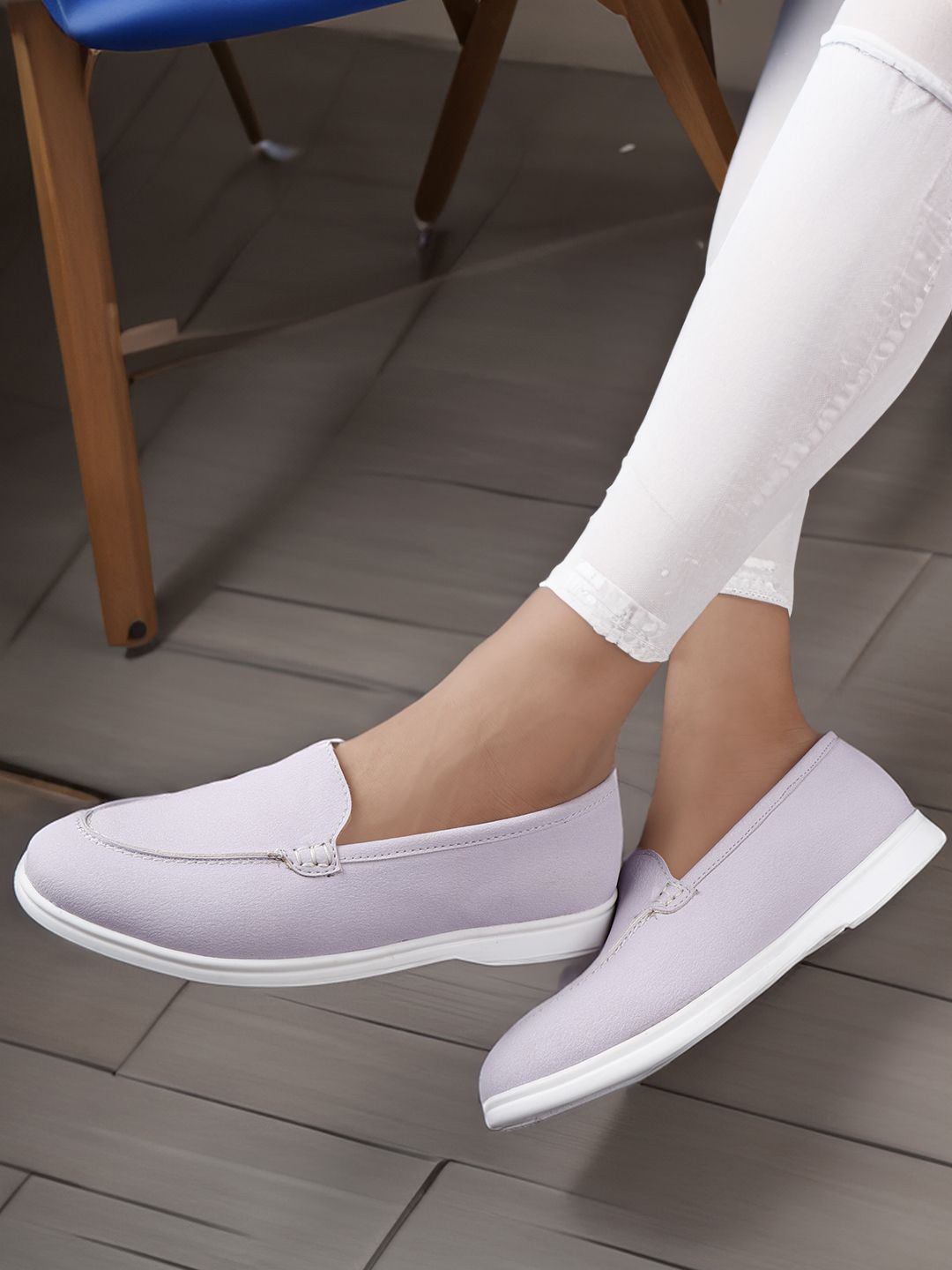 

Bxxy Women Slip-on Casual Loafers, Lavender