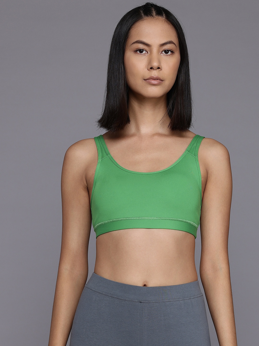 

ADIDAS All Me Essentials Medium-Support Bra, Green