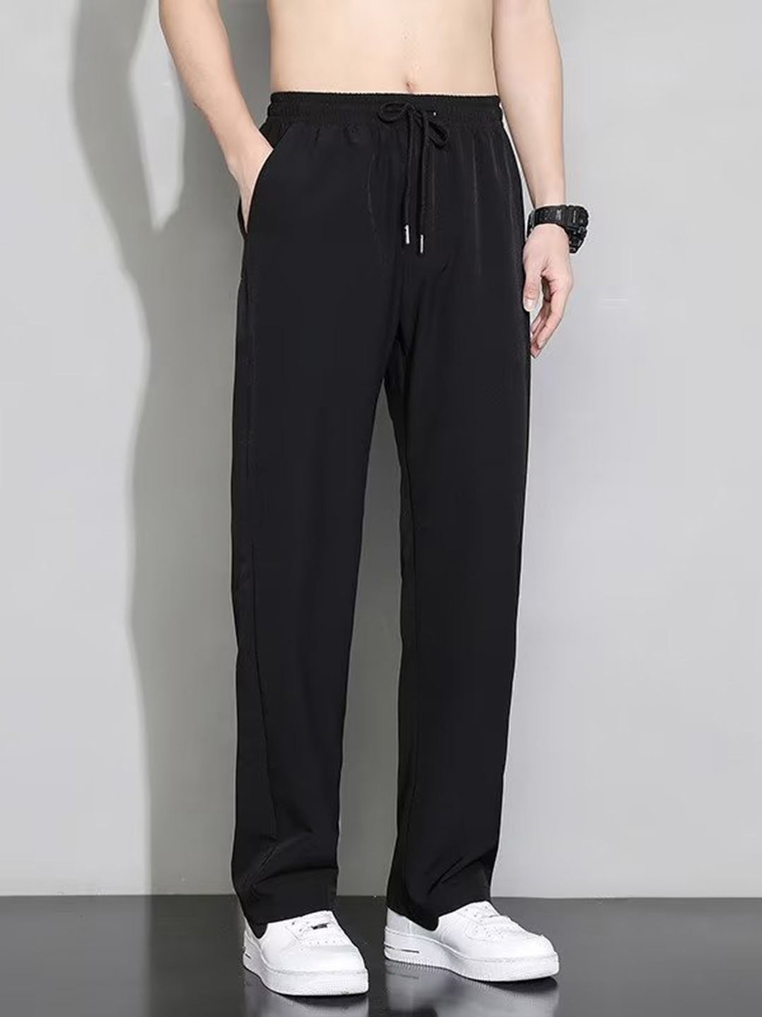 

StyleCast Men Loose Fit Trouser, Black