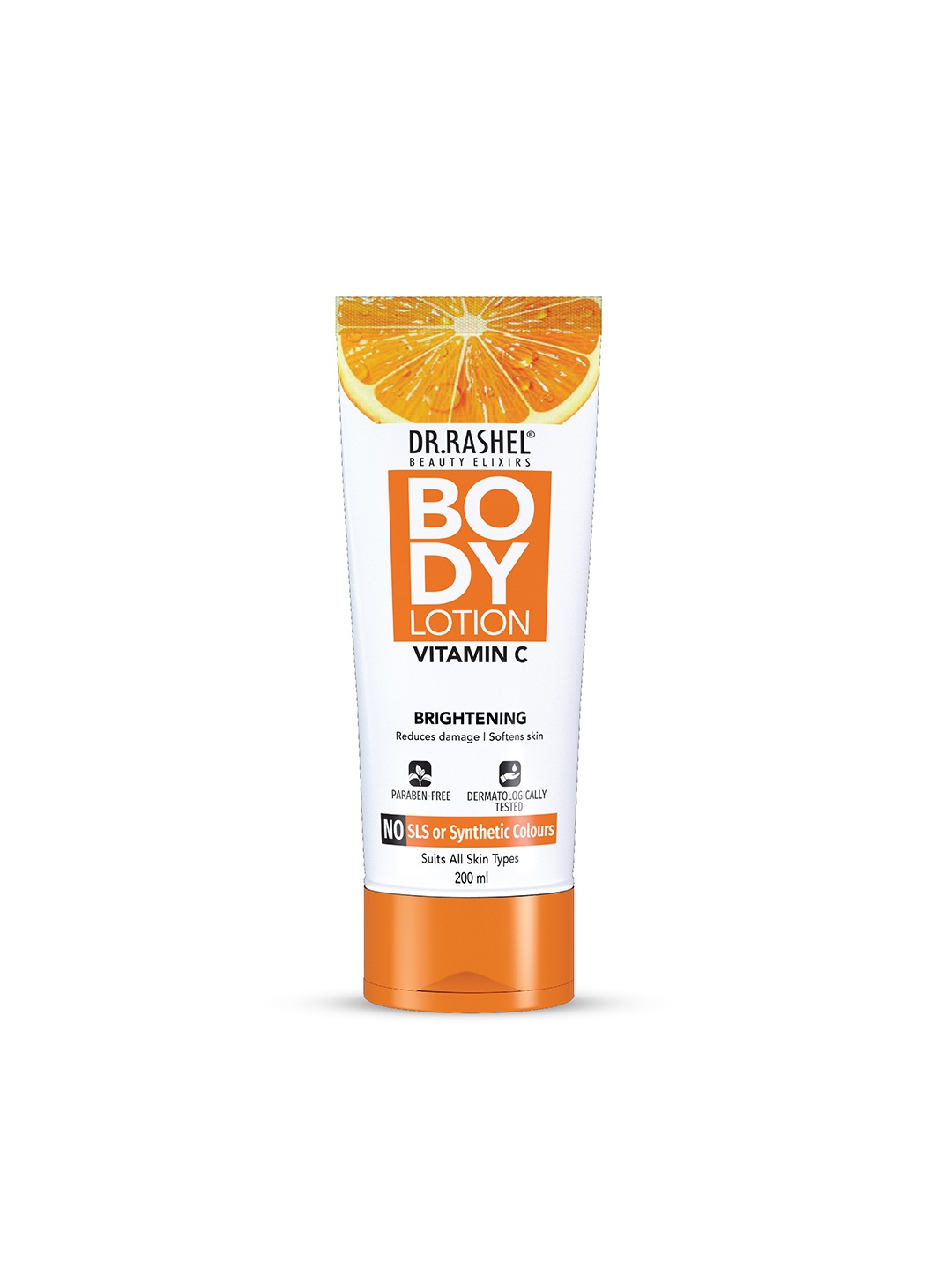 

DR.RASHEL Vitamin C Body Lotion - 200ml, Orange