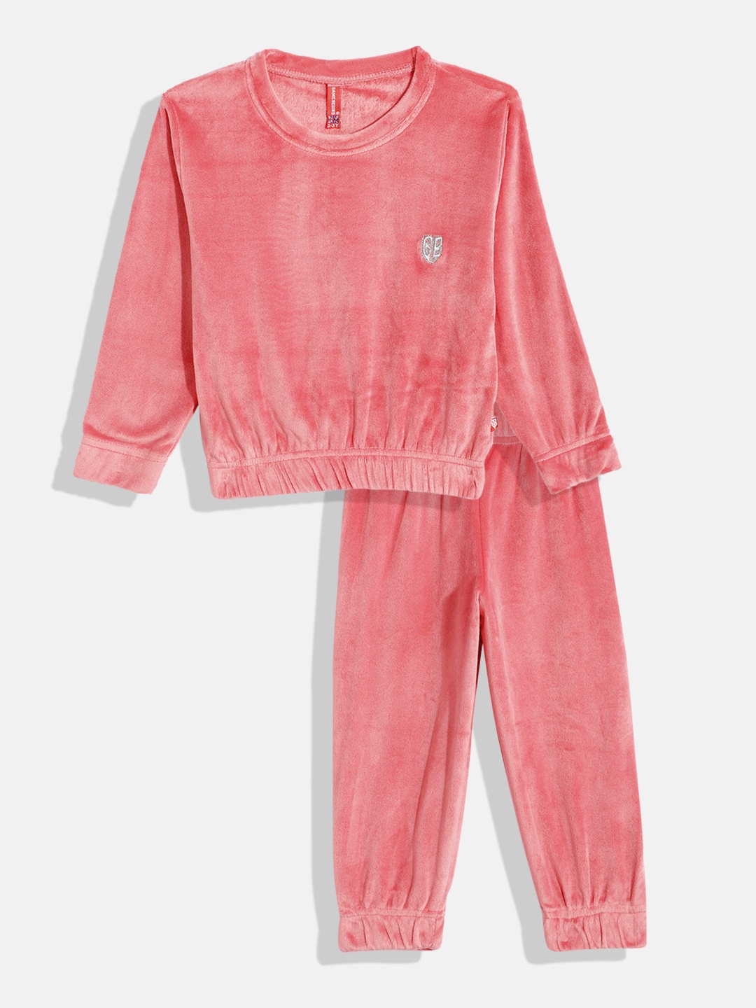 

Here&Now X Game Begins Girls Sweatshirt and Joggers, Pink
