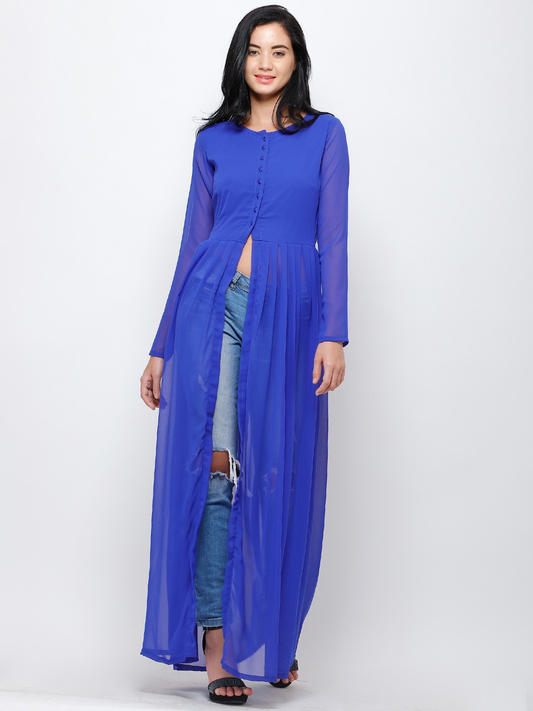 

BAESD A-Line Kurta, Blue