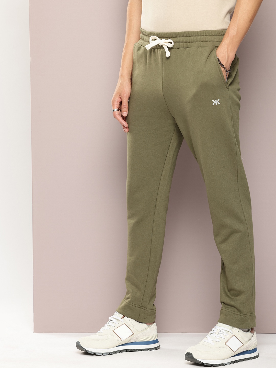 

Kook N Keech Men Solid Track Pant, Green