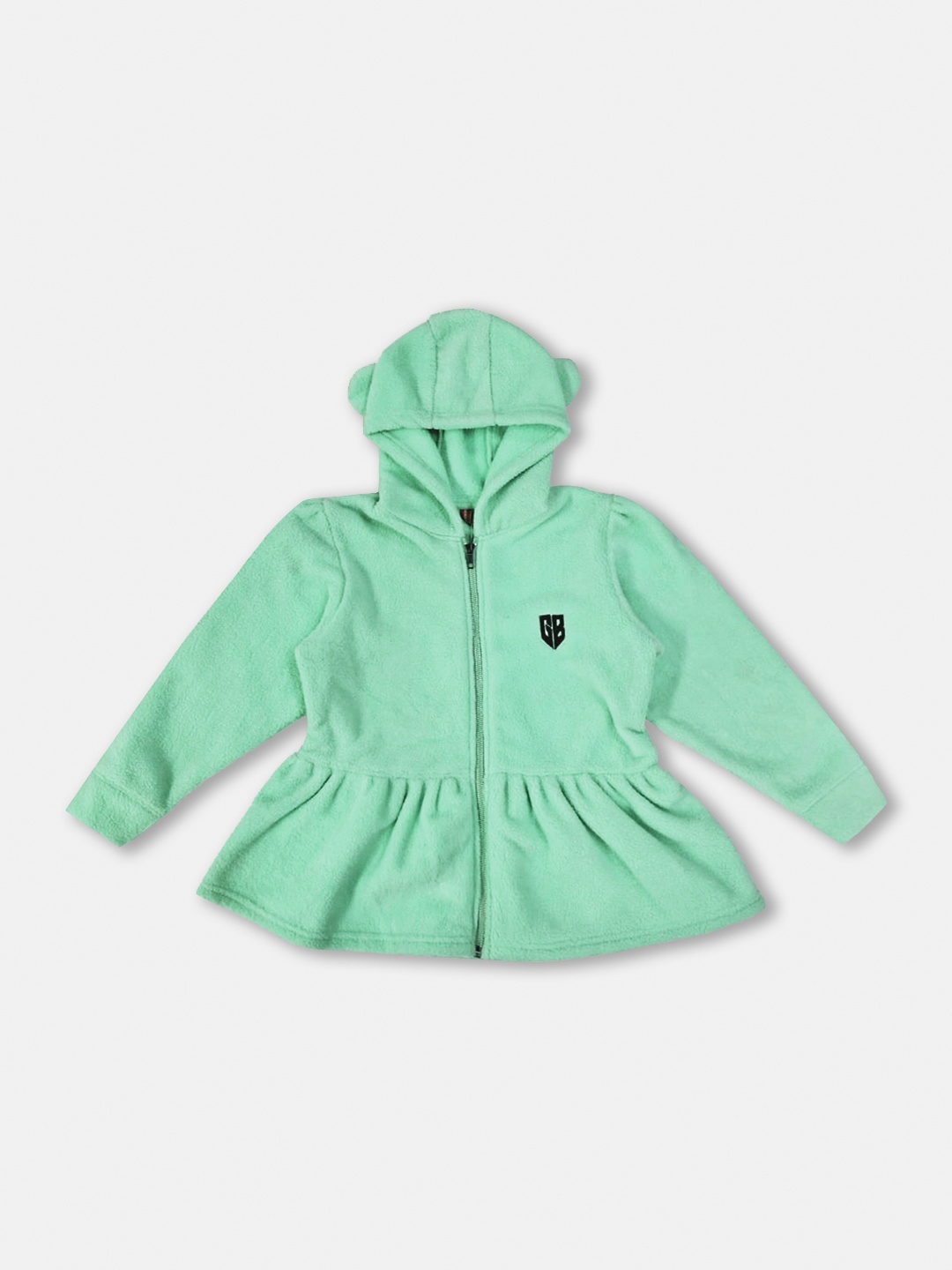 

Here&Now X Game Begins Girls Hooded Fleece Fuzzy Sweatshirt, Green