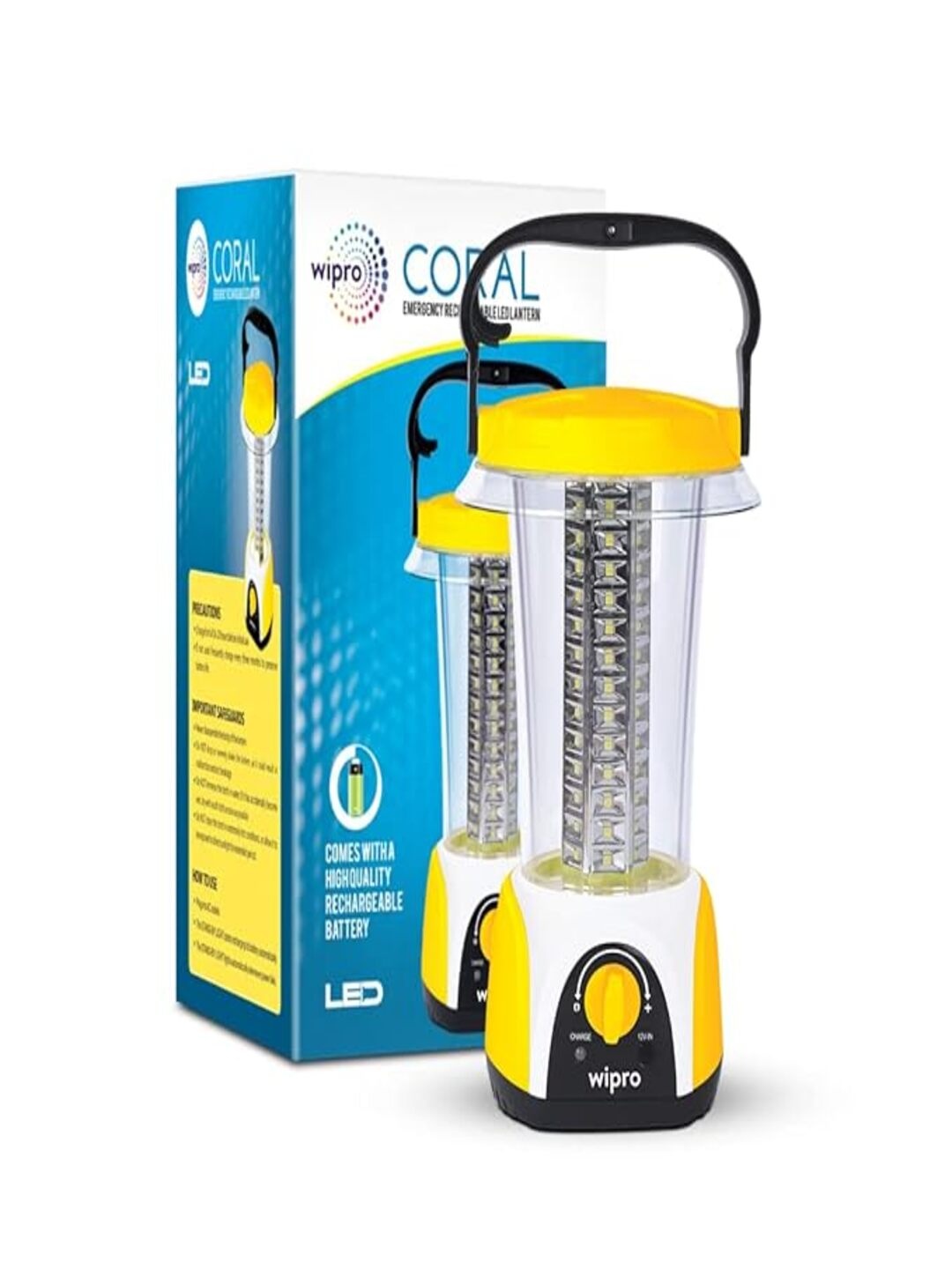 

Wipro Yellow Acrylic Quirky Cylindrical Shaped Rechargeable LED Table Lamp
