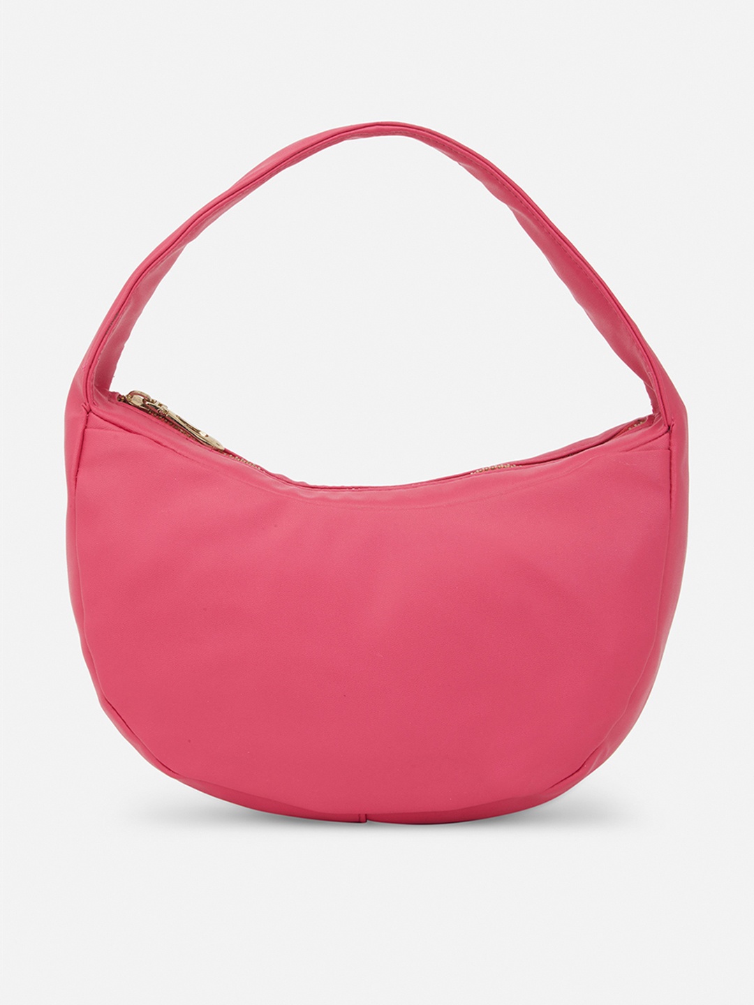 

CARRY CITY Women Half Moon Handheld Bag, Pink