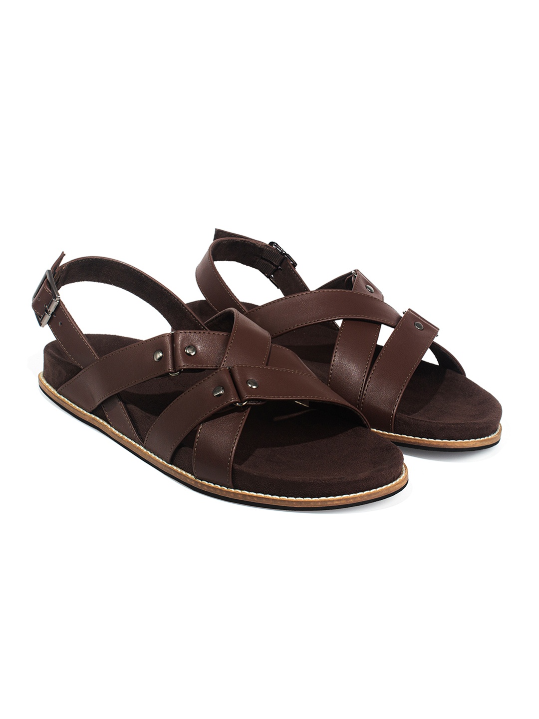 

Paaduks Men Comfort Sandals, Brown