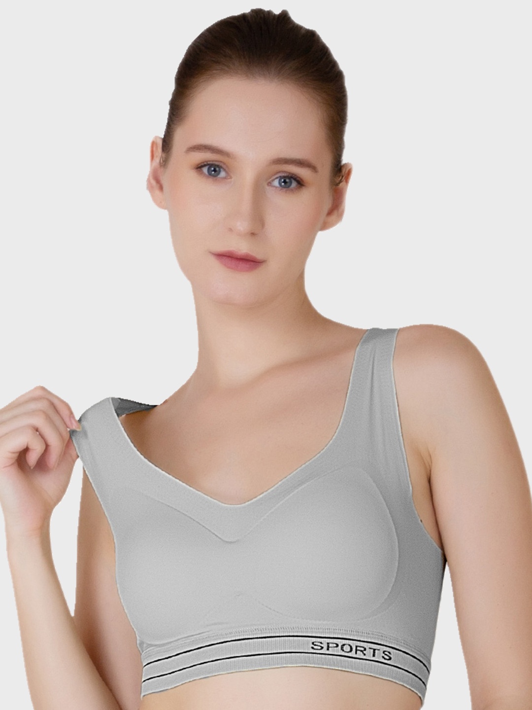 

Luella Women's Full Coverage Lightly Padded T-Shirt Bra, Grey