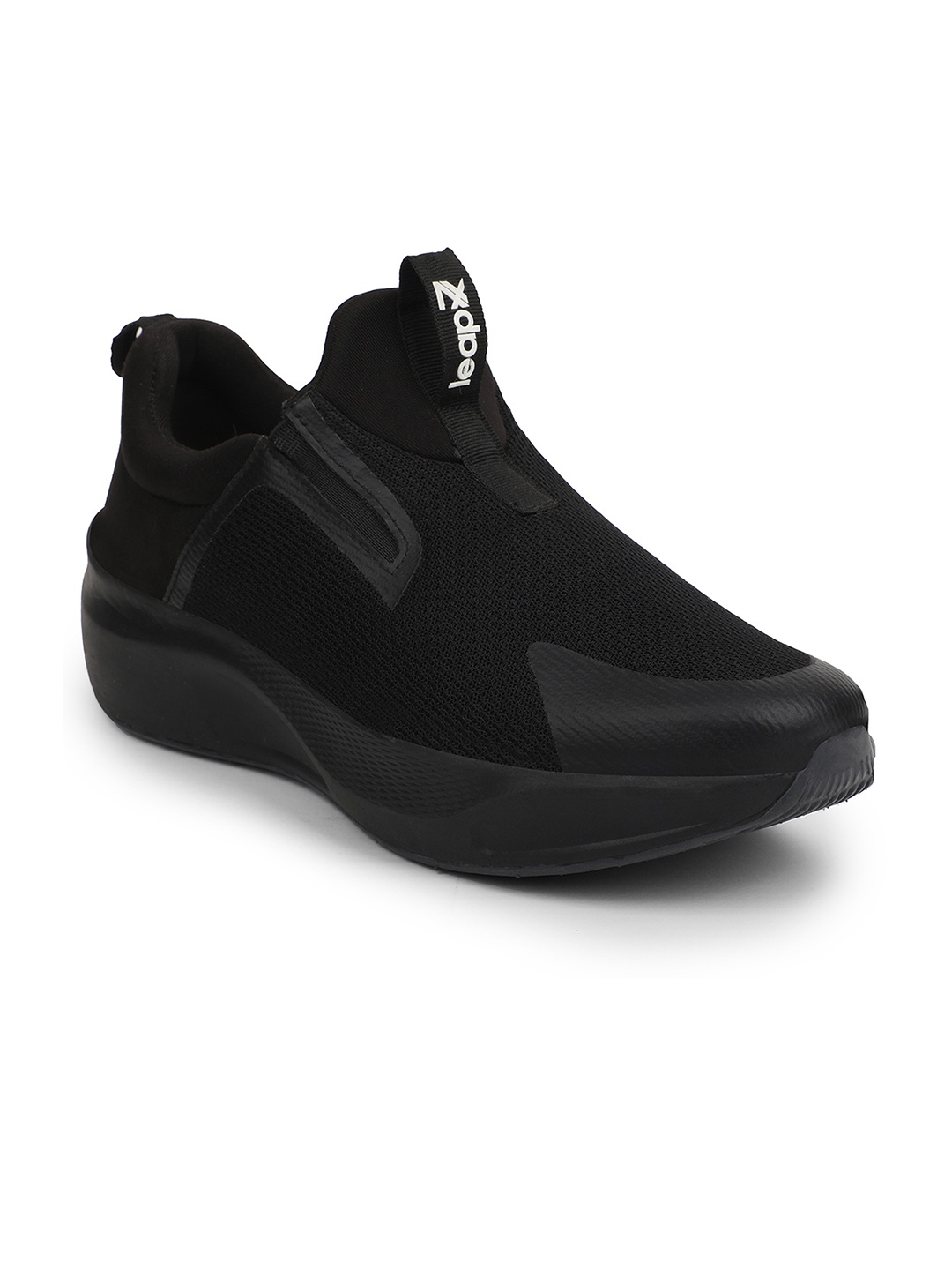 

Liberty Reactive 2 Men Textured Sports Jogging Shoes, Black
