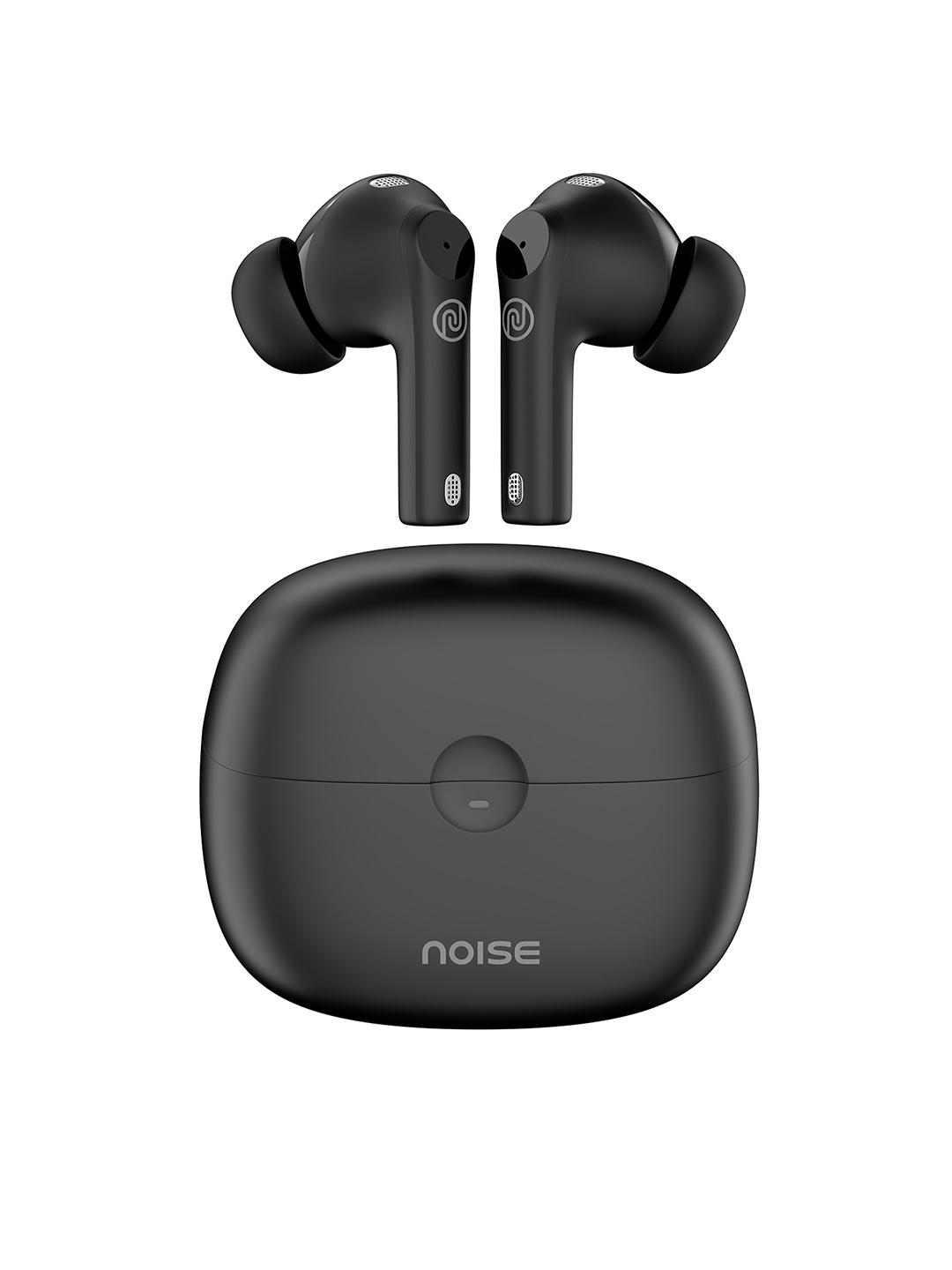 

Noise Buds Nero Truly Wireless Earbuds with Rubberised Finish, Quad Mic ENC & 45H Playtime, Black