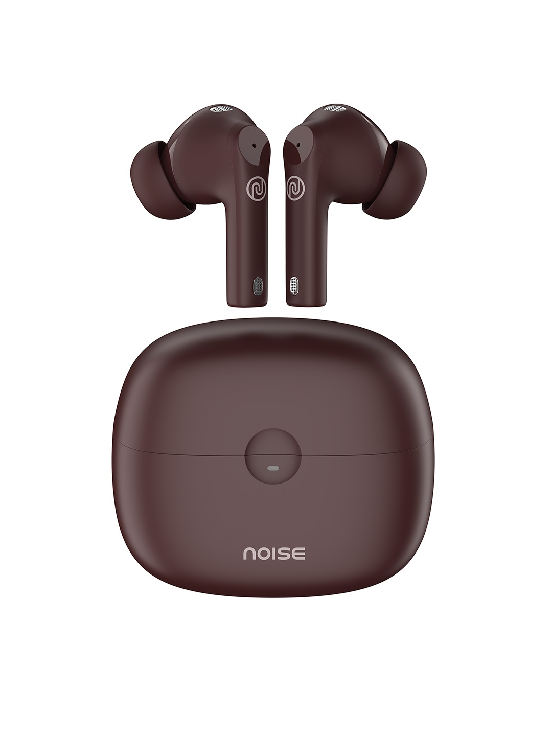 

Noise Buds Nero Truly Wireless Earbuds with Rubberised Finish, Quad Mic ENC & 45H Playtime, Burgundy