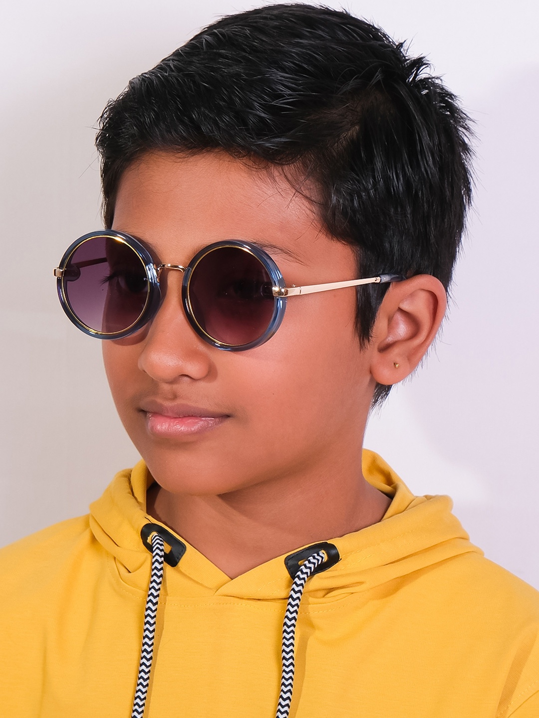 

DukieKooky Kids Round Sunglasses with UV Protected Lens DKSG364U, Purple