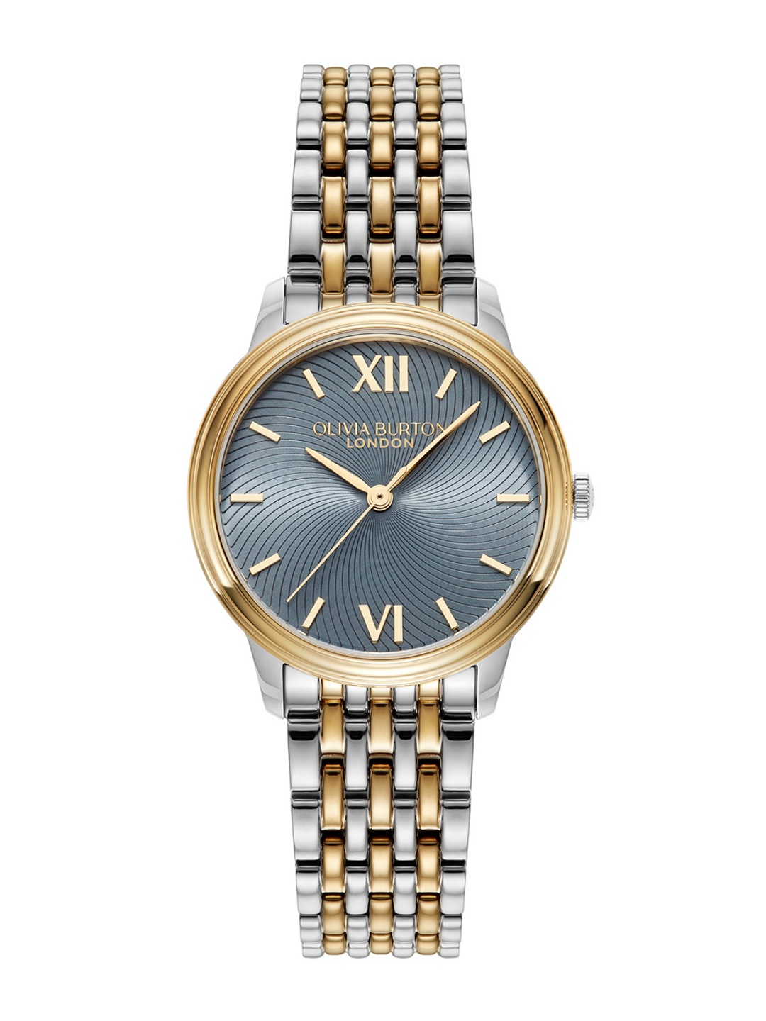 

Olivia Burton Women Classic Swirl Analogue Watch 24000132, Blue