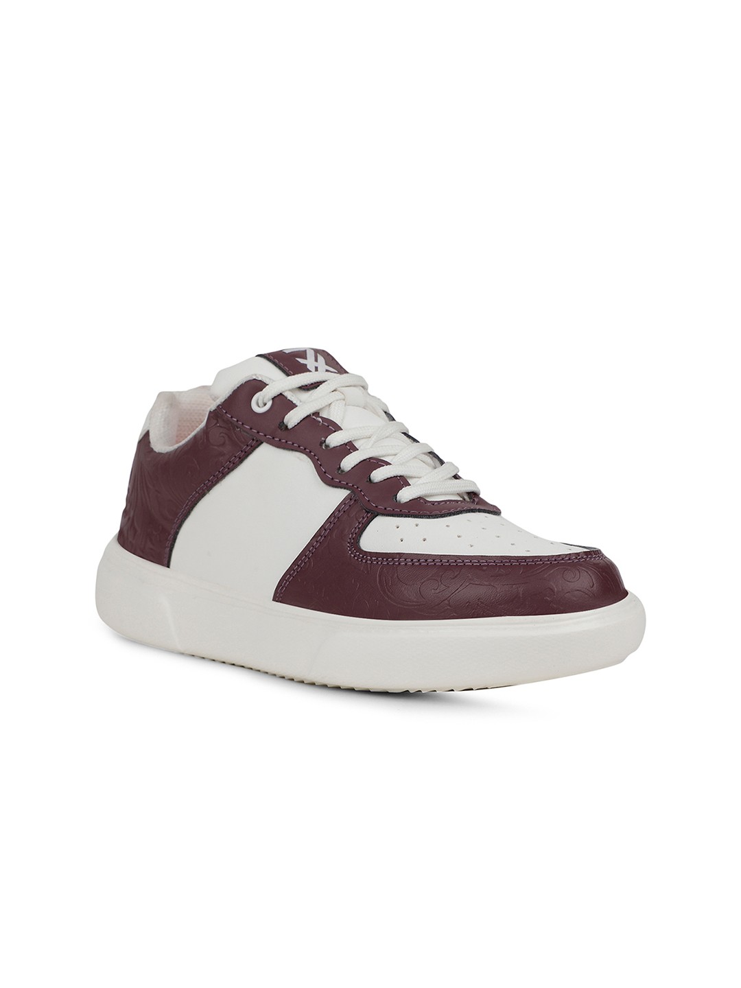 

LIBERTY FEMINA 3 Women Colourblocked Lace Up Casual Sneakers, Purple