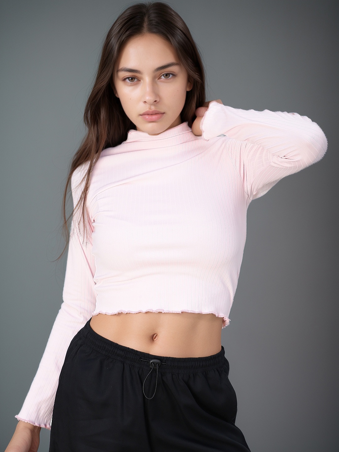 

StyleCast X SERA Crop Top, Pink
