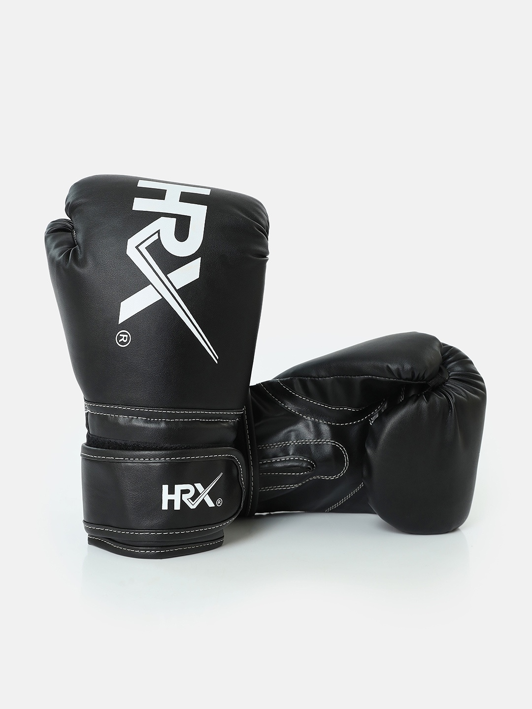 

HRX by Hrithik Roshan Unisex Printed Boxing Gloves, Black
