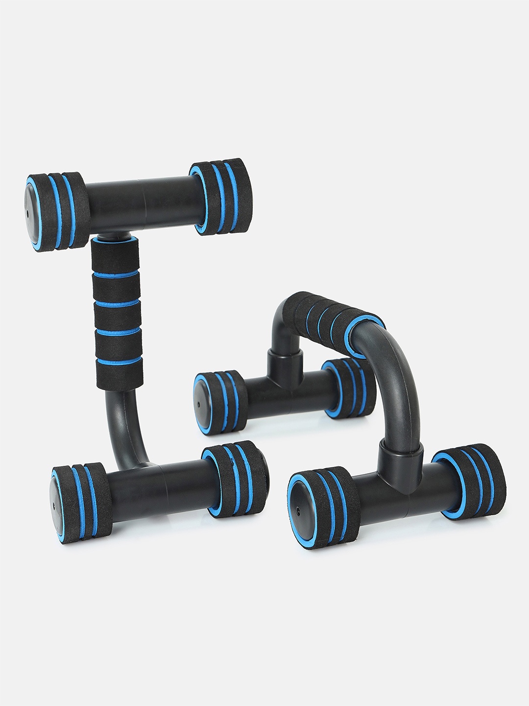 

HRX by Hrithik Roshan Anti-Slip Push-Up Bar, Blue