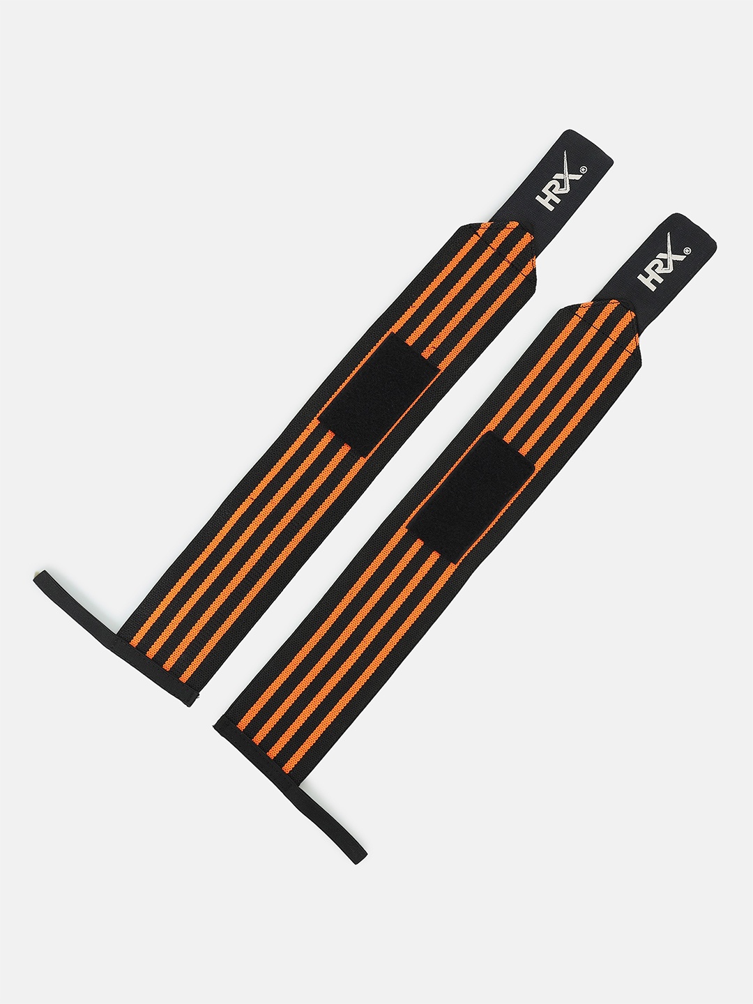 

HRX by Hrithik Roshan Unisex Striped Wrist Wrap, Orange