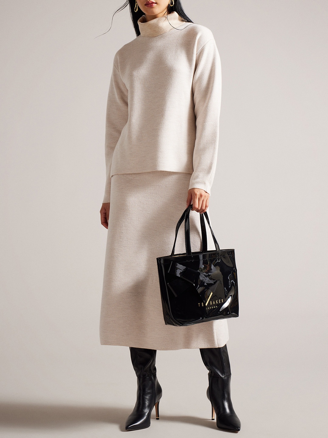 Ted Baker Shopper Tote Bag, Black