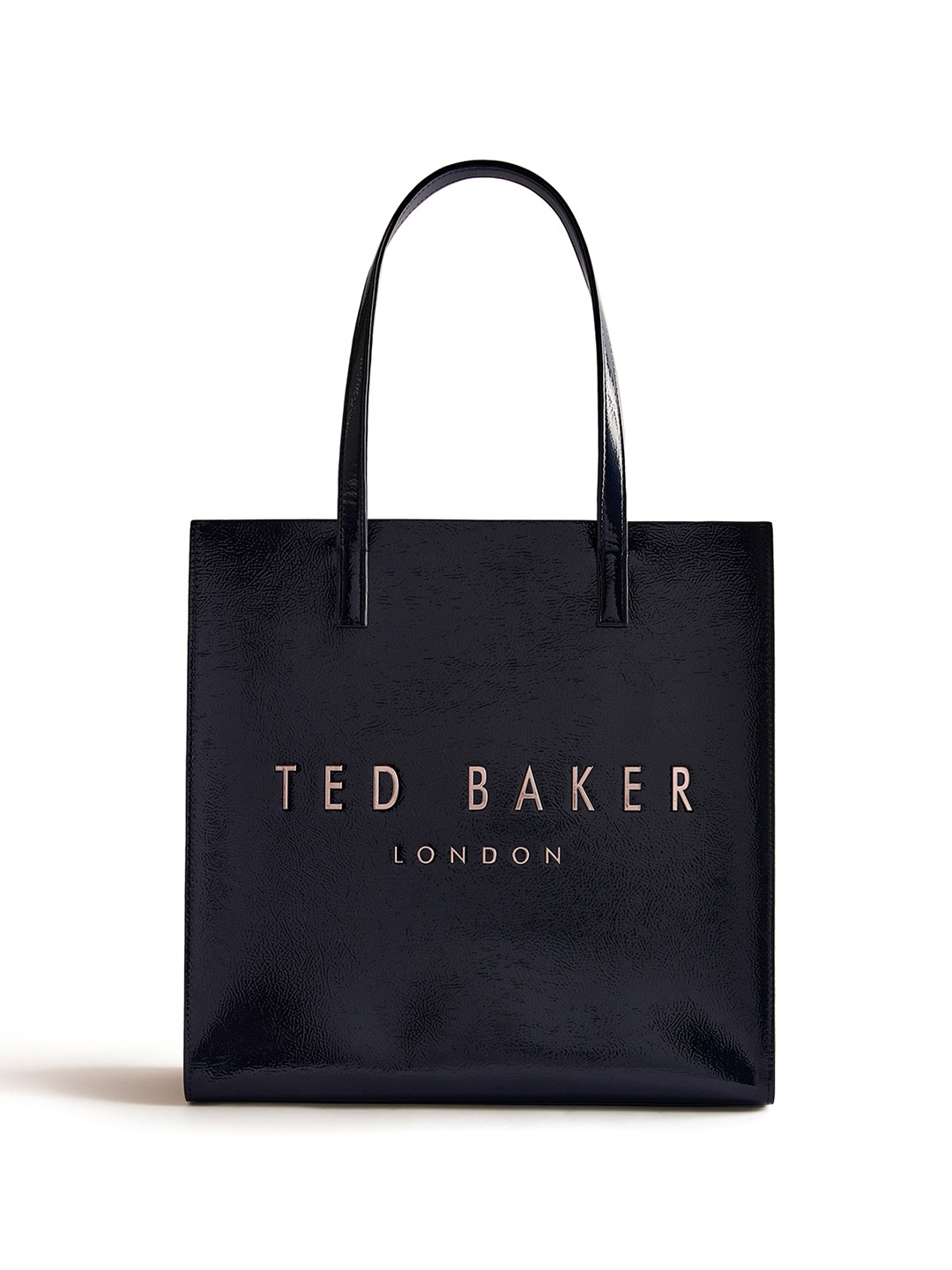 

Ted Baker Printed PU Shopper Tote Bag, Navy blue