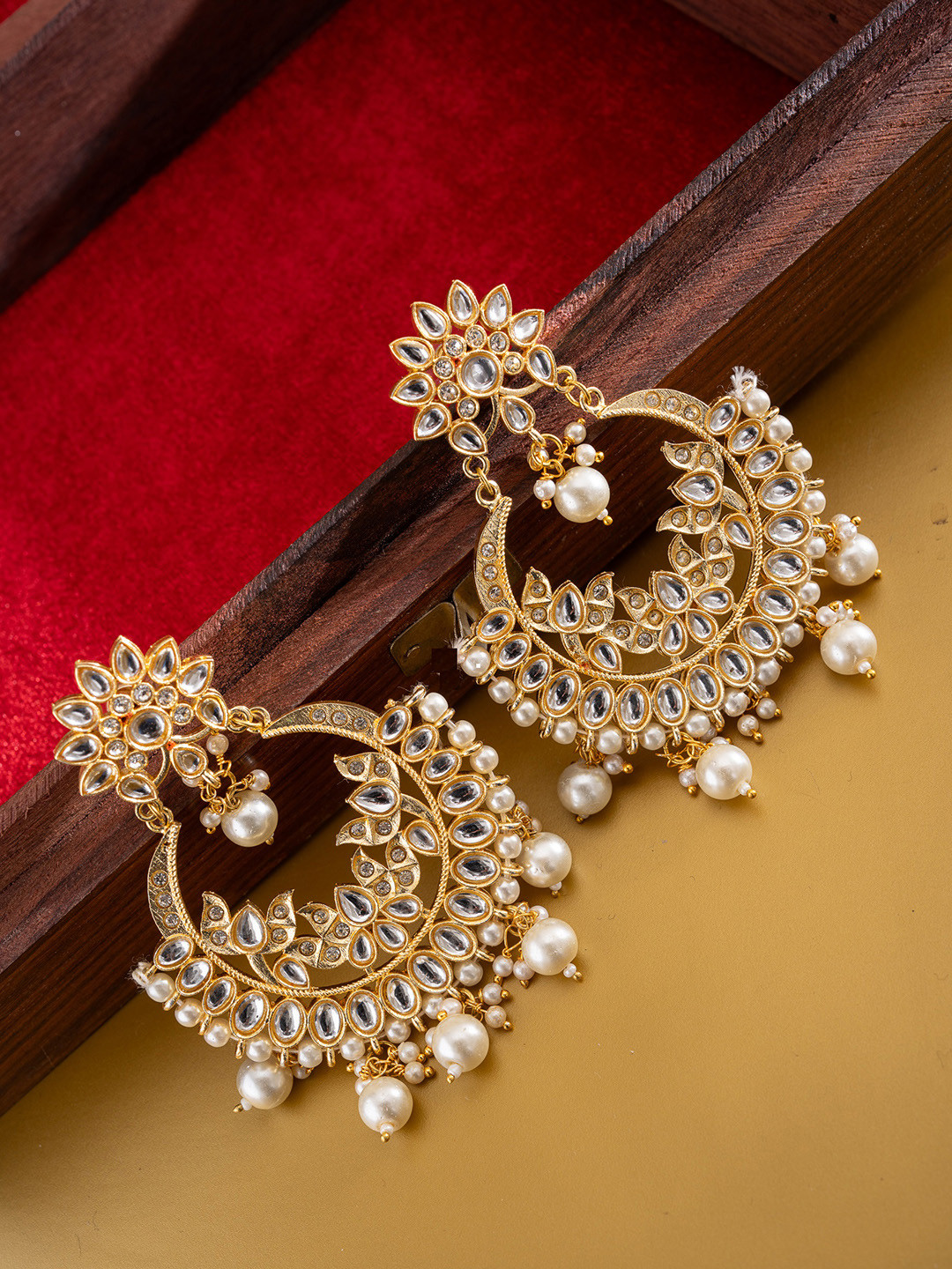 

Anouk Contemporary Drop Earrings, Gold