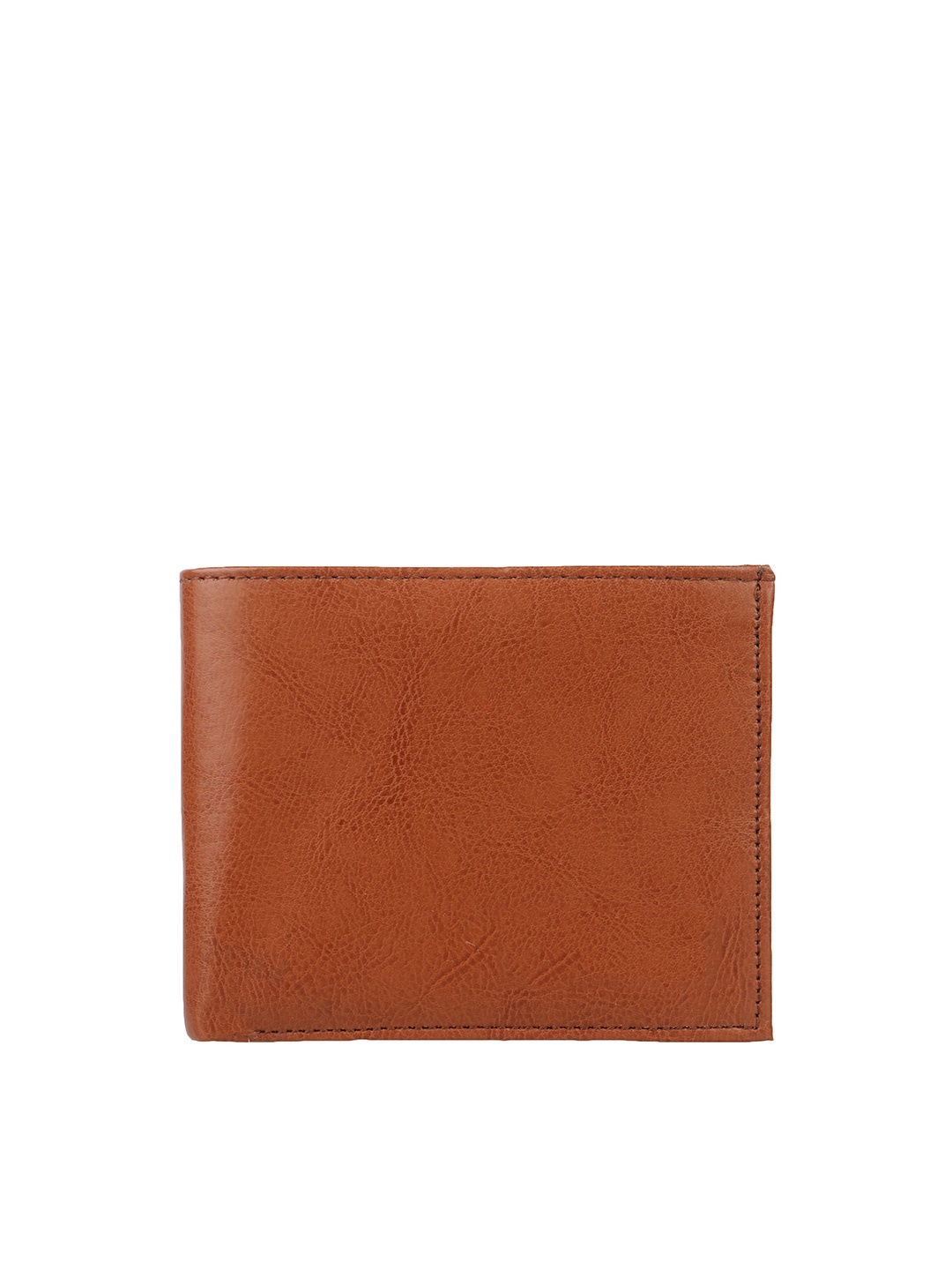 

Mast & Harbour Men Textured Two Fold Wallet, Tan