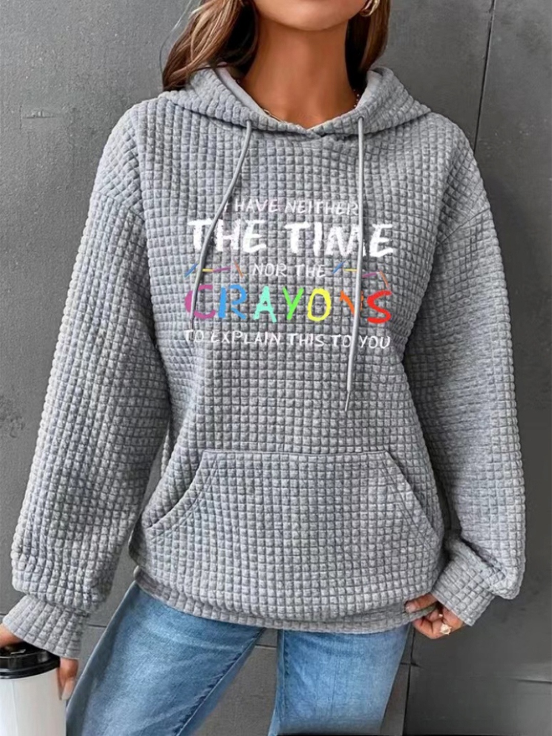 

StyleCast Women Hooded Sweatshirt, Grey
