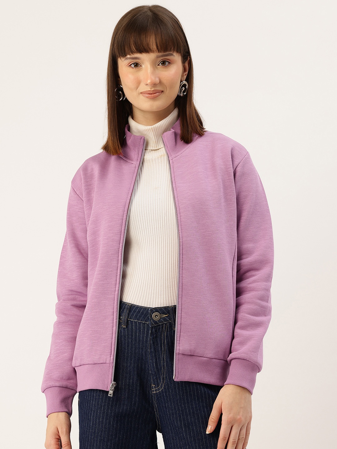 

Monte Carlo Zipper Sweatshirt, Pink