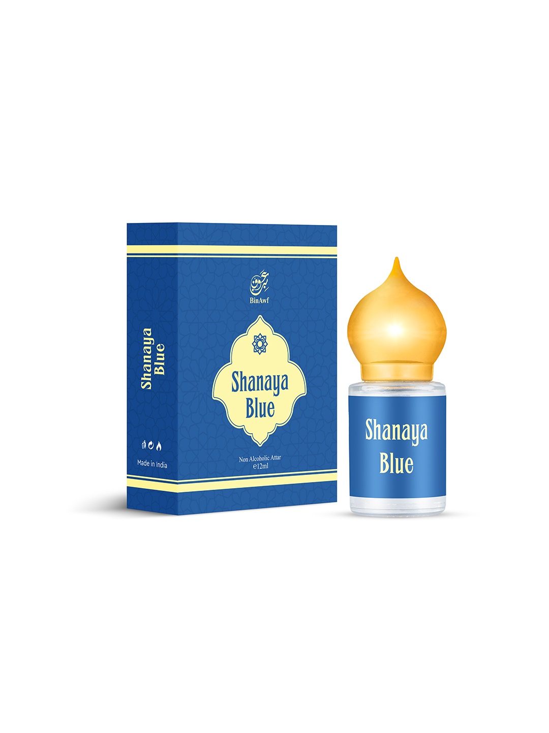 

BinAwf Shanaya Blue Long Lasting Premium Attar - 12 ml