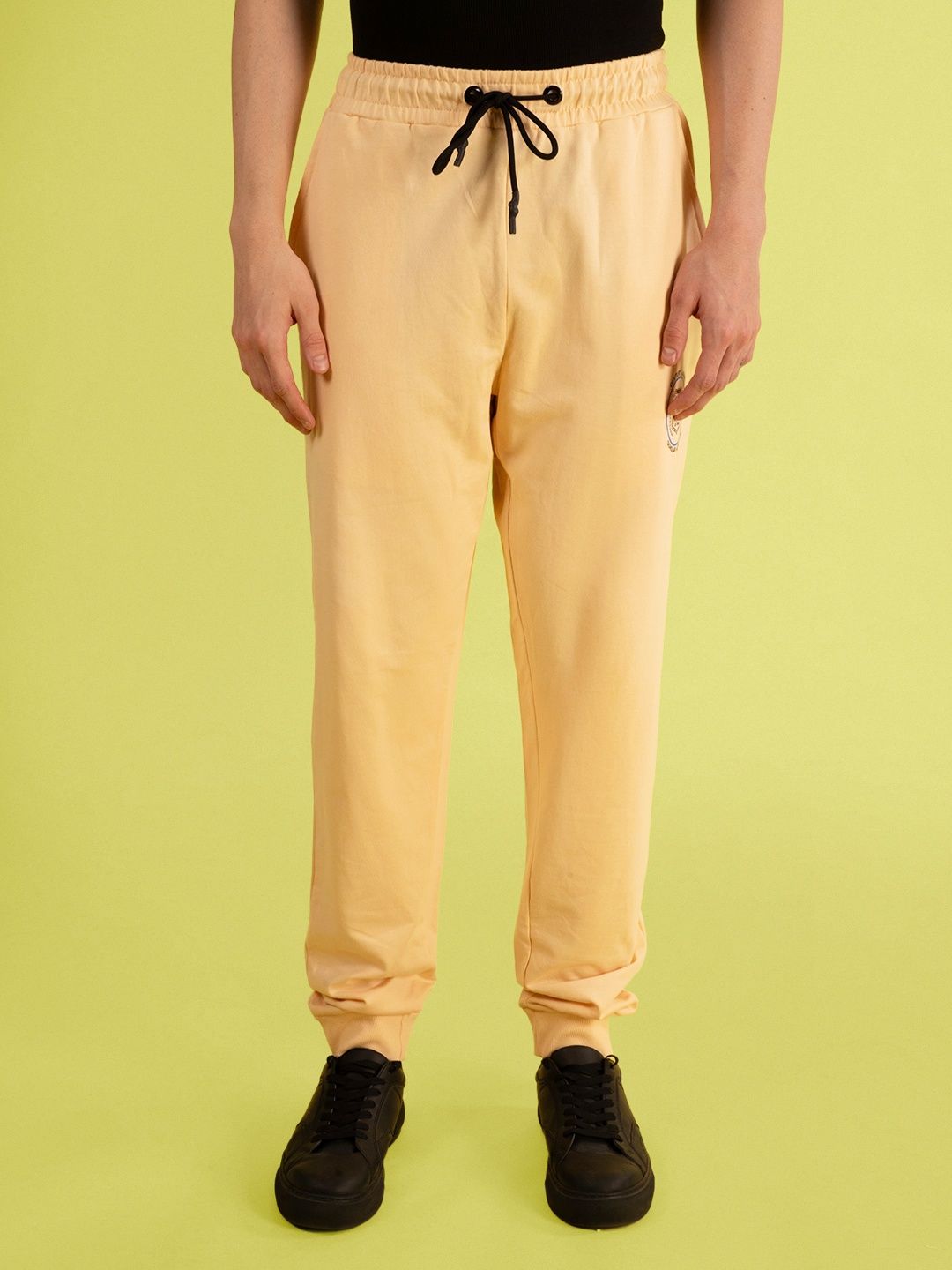 

URA STREET Unisex Classic Loose Fit Cargos Trousers, Beige