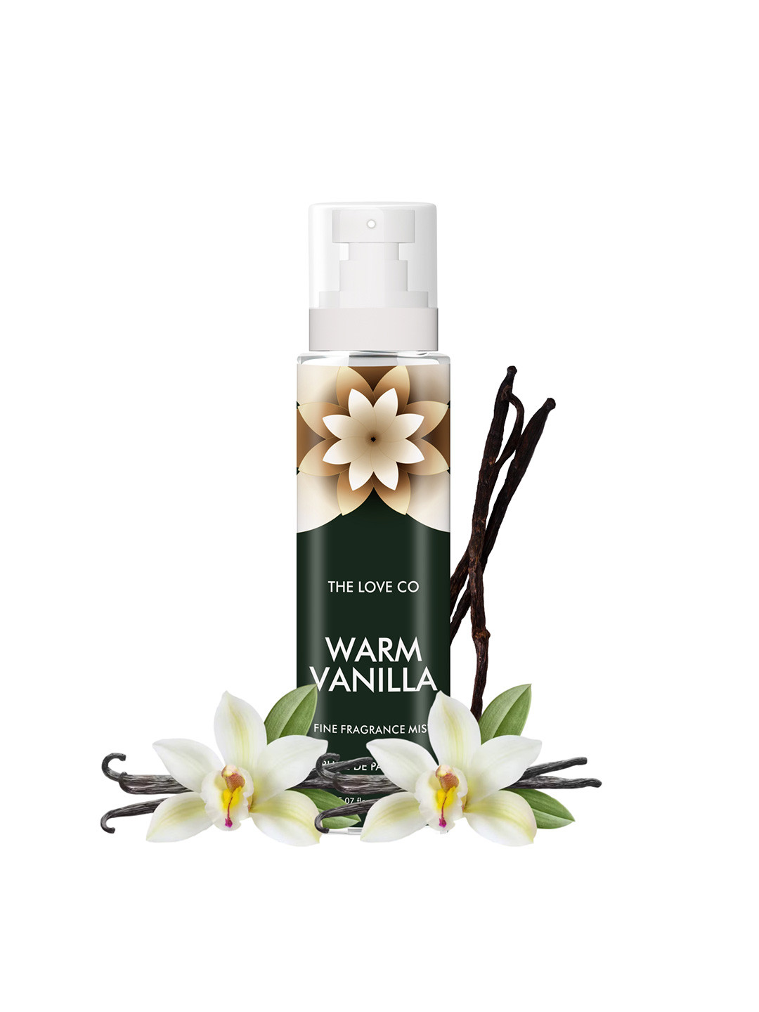 

The Love Co Warm Vanilla Body Mist - 150 ml, White