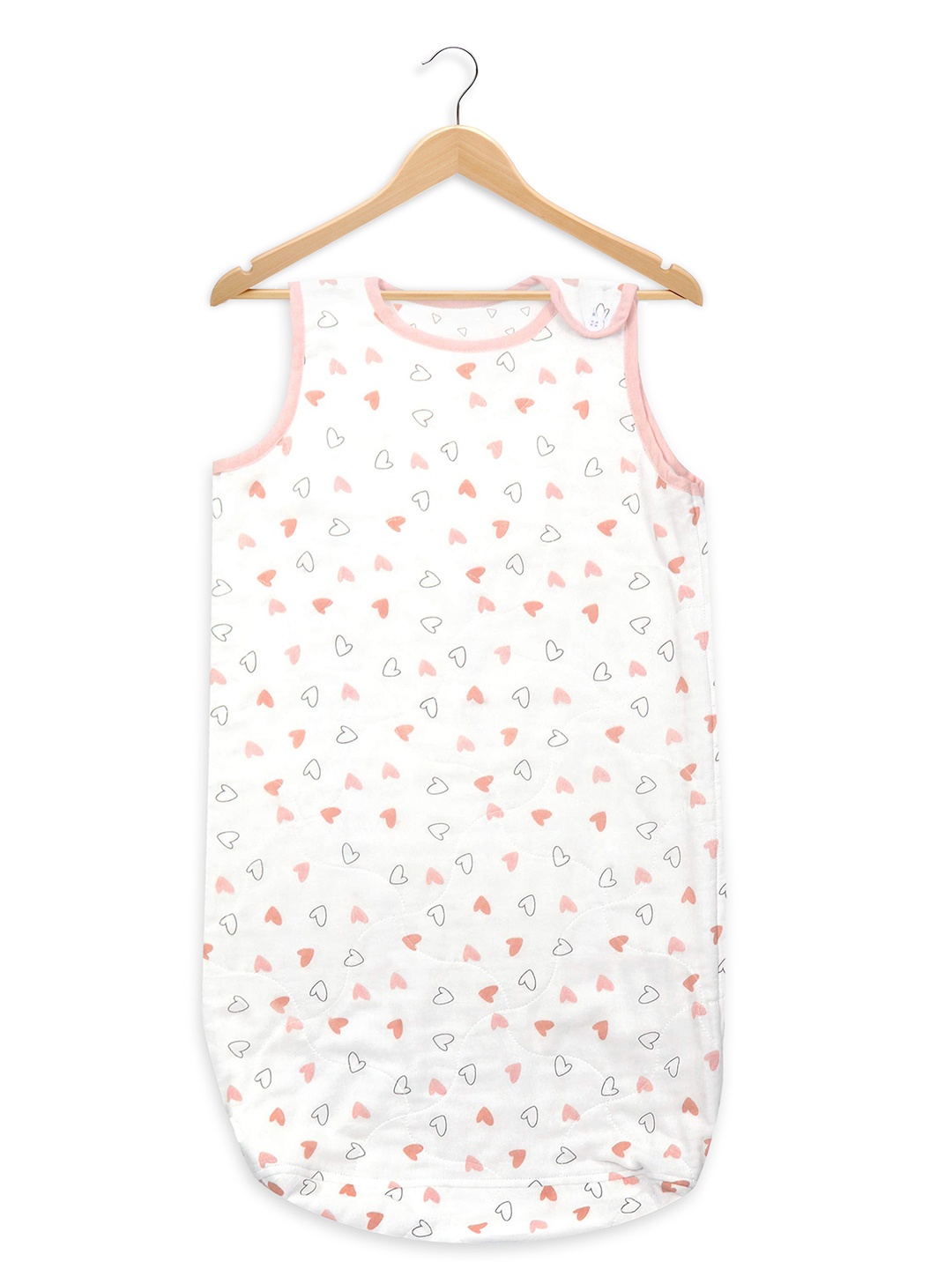 

The White Cradle Infants Printed Baby Sleeping Bag, Pink