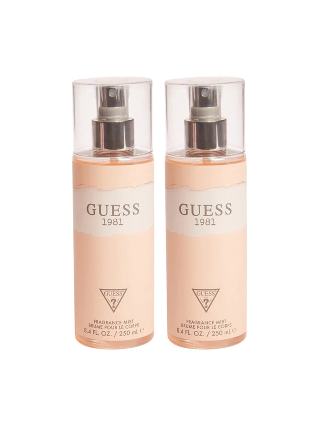 

GUESS Set Of 2 1981 Body Mist - 250 ml Each, Transparent