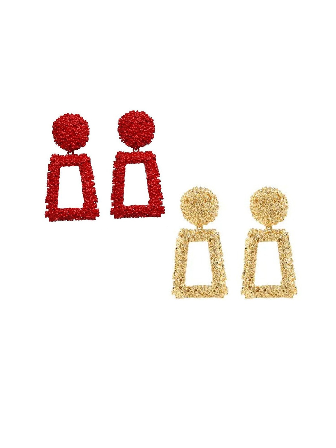 

Pinapes Contemporary Drop Earrings, Multi