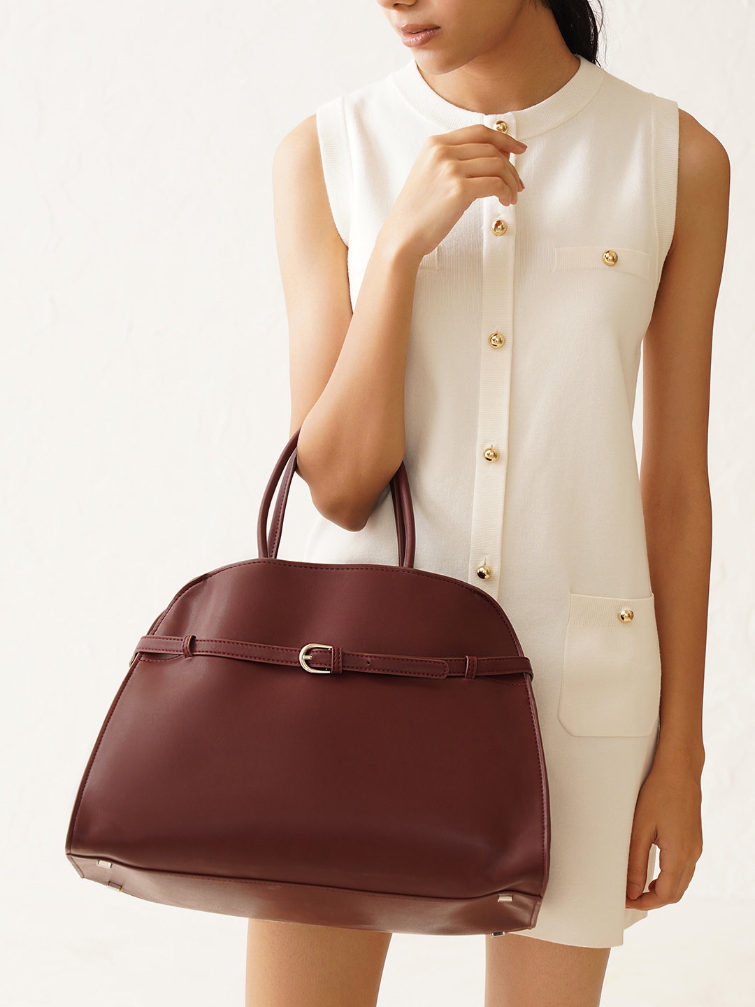 

CARRY CITY Swagger Shoulder Bag, Brown