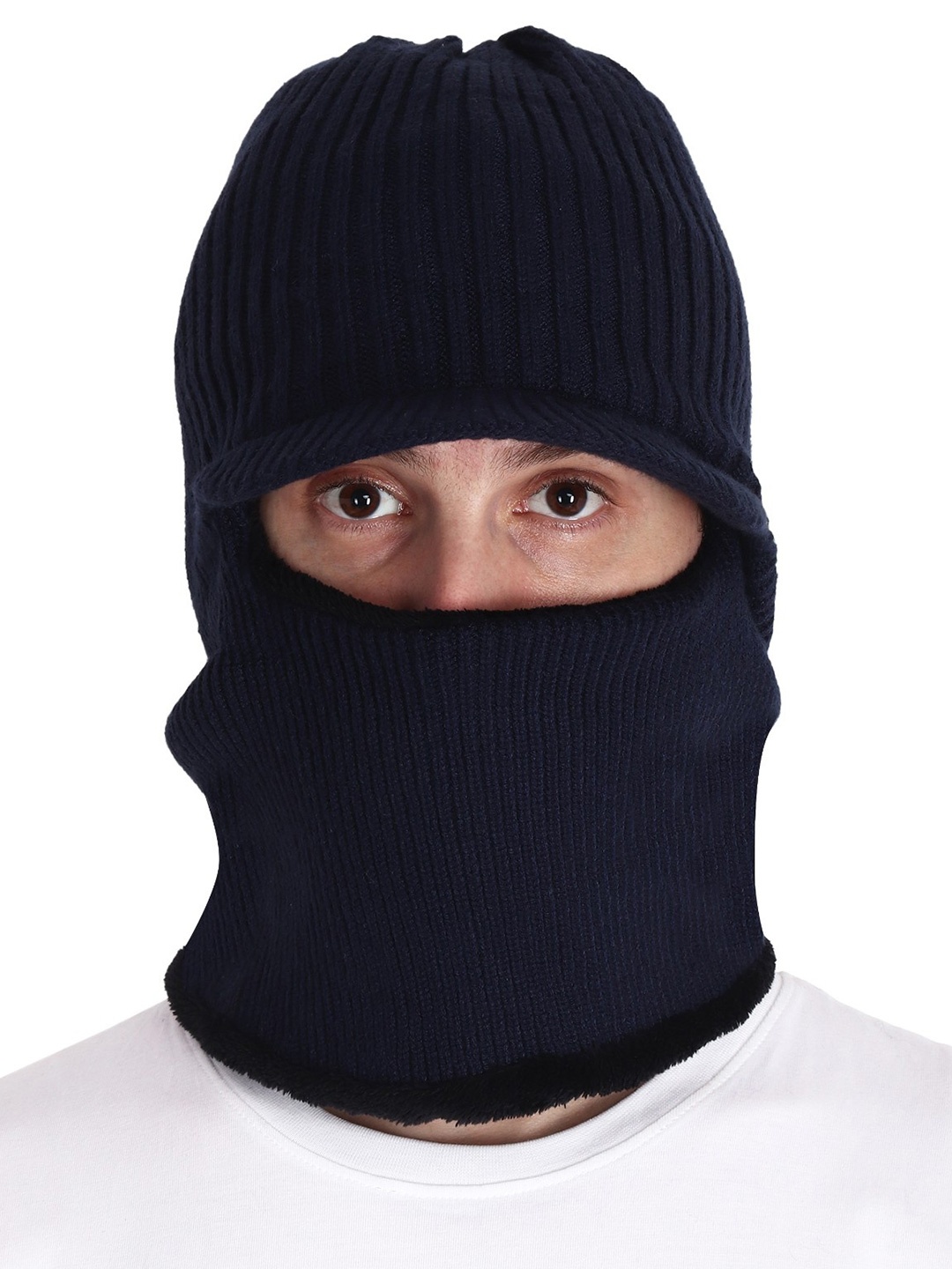 

Gajraj Unisex Woollen, Navy blue