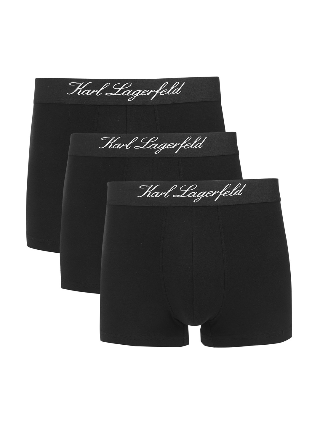 

Karl Lagerfeld Pack Of 3 Breathability Trunks 0312095245A24004, Black