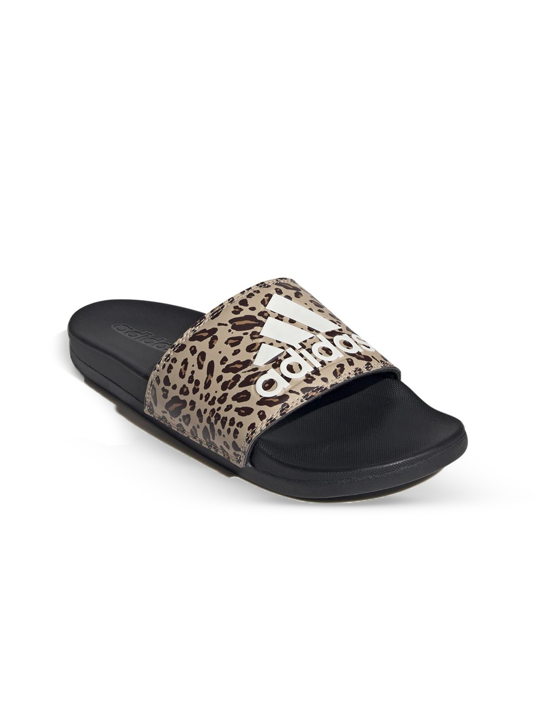 

ADIDAS Women ADILETTE COMFORT Printed Sliders, Black