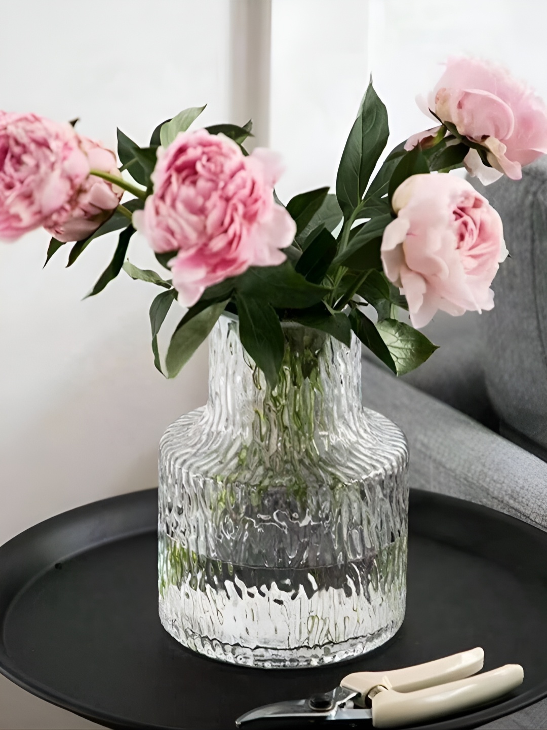 

Art Street Nordic Aquatic Transparent Flower Vase, White