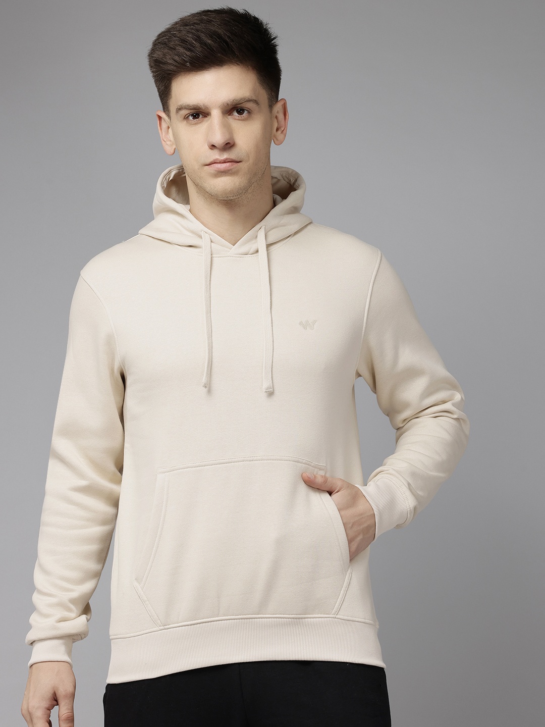 

Wildcraft Hooded Pullover Sweatshirt, Beige