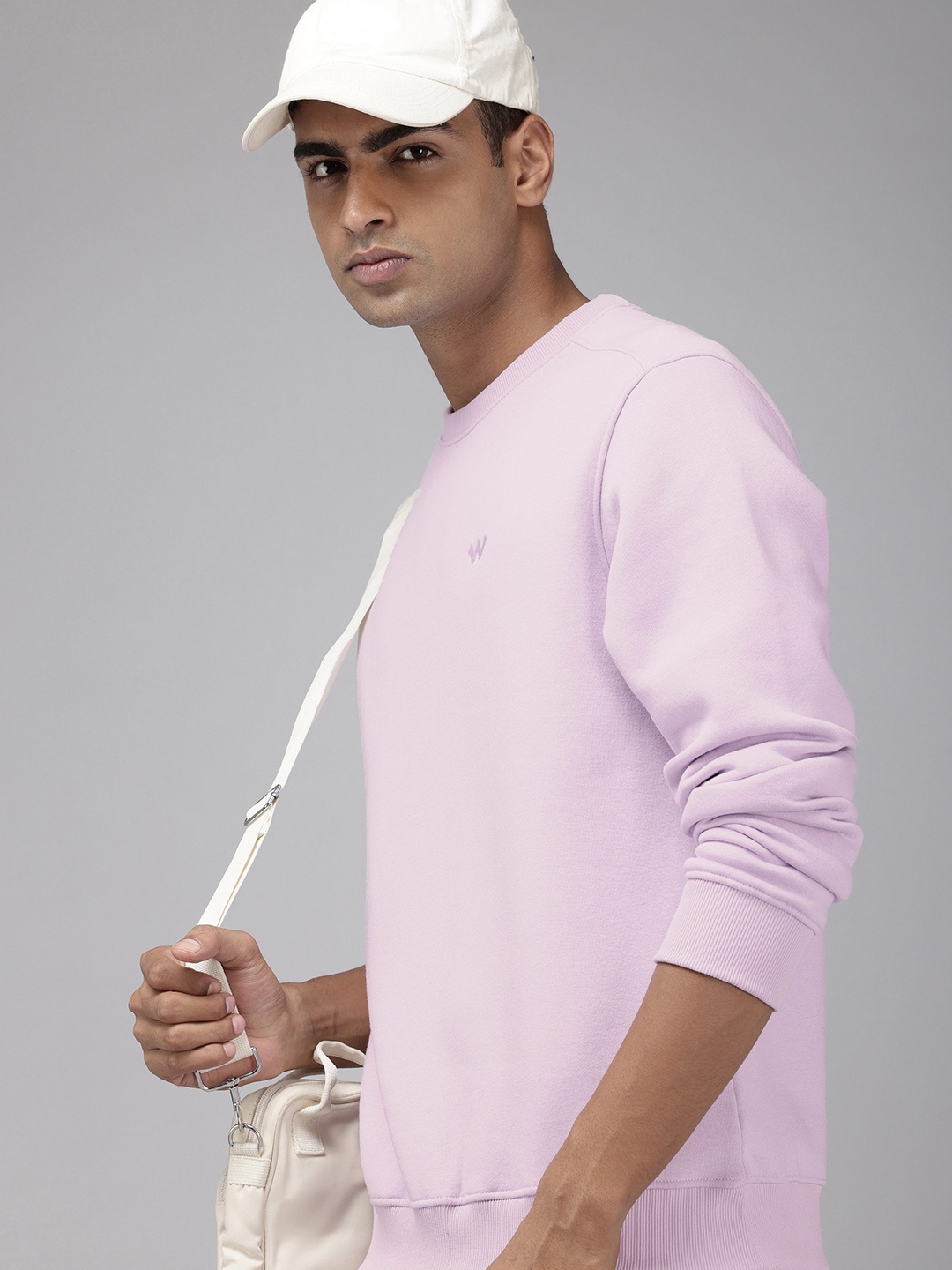 

Wildcraft Long Sleeves Round Neck Sweatshirt, Lavender