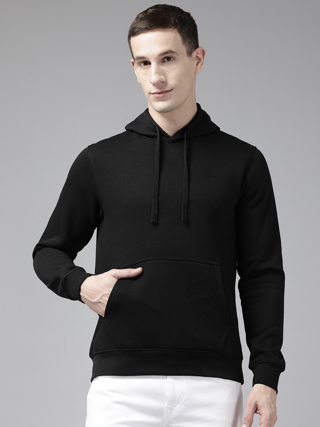 

Wildcraft Hooded Sweatshirt, Black