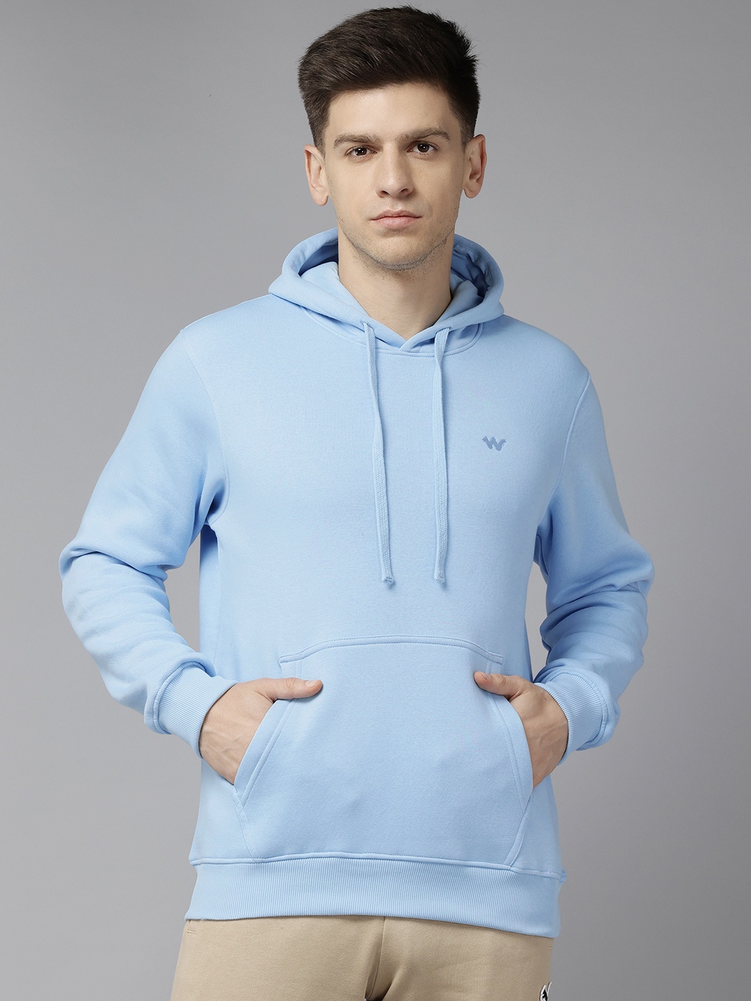 

Wildcraft Hooded Pullover Sweatshirt, Blue