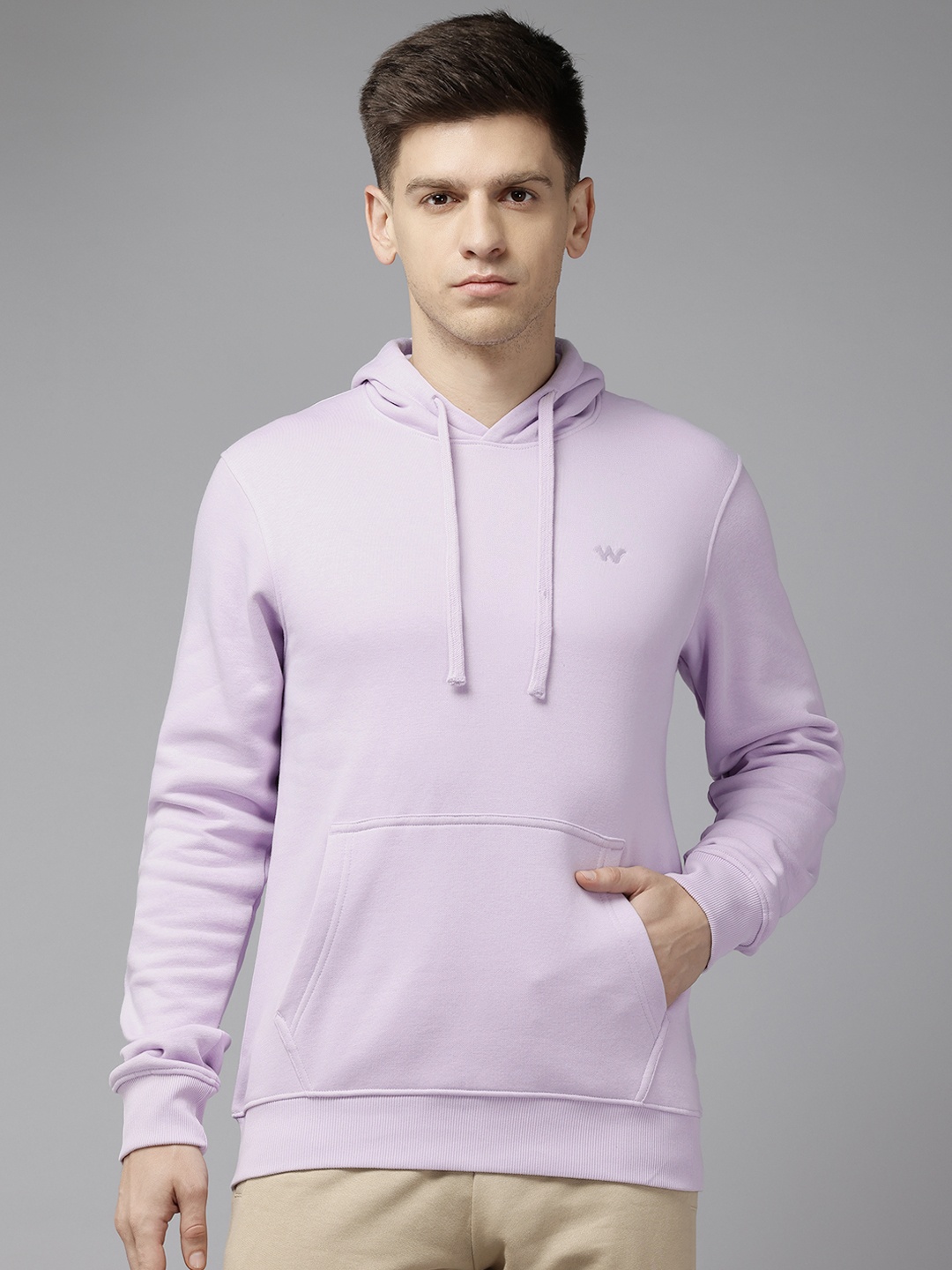 

Wildcraft Hooded Pullover Sweatshirt, Lavender