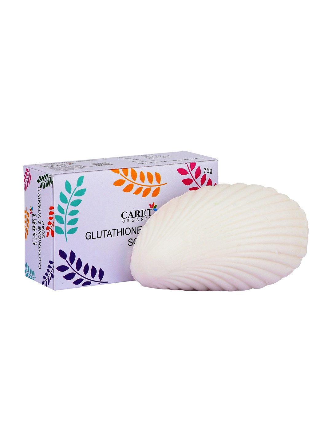 

CARET ORGANIC Glutathione Skin Brightening Soap - 75g, White