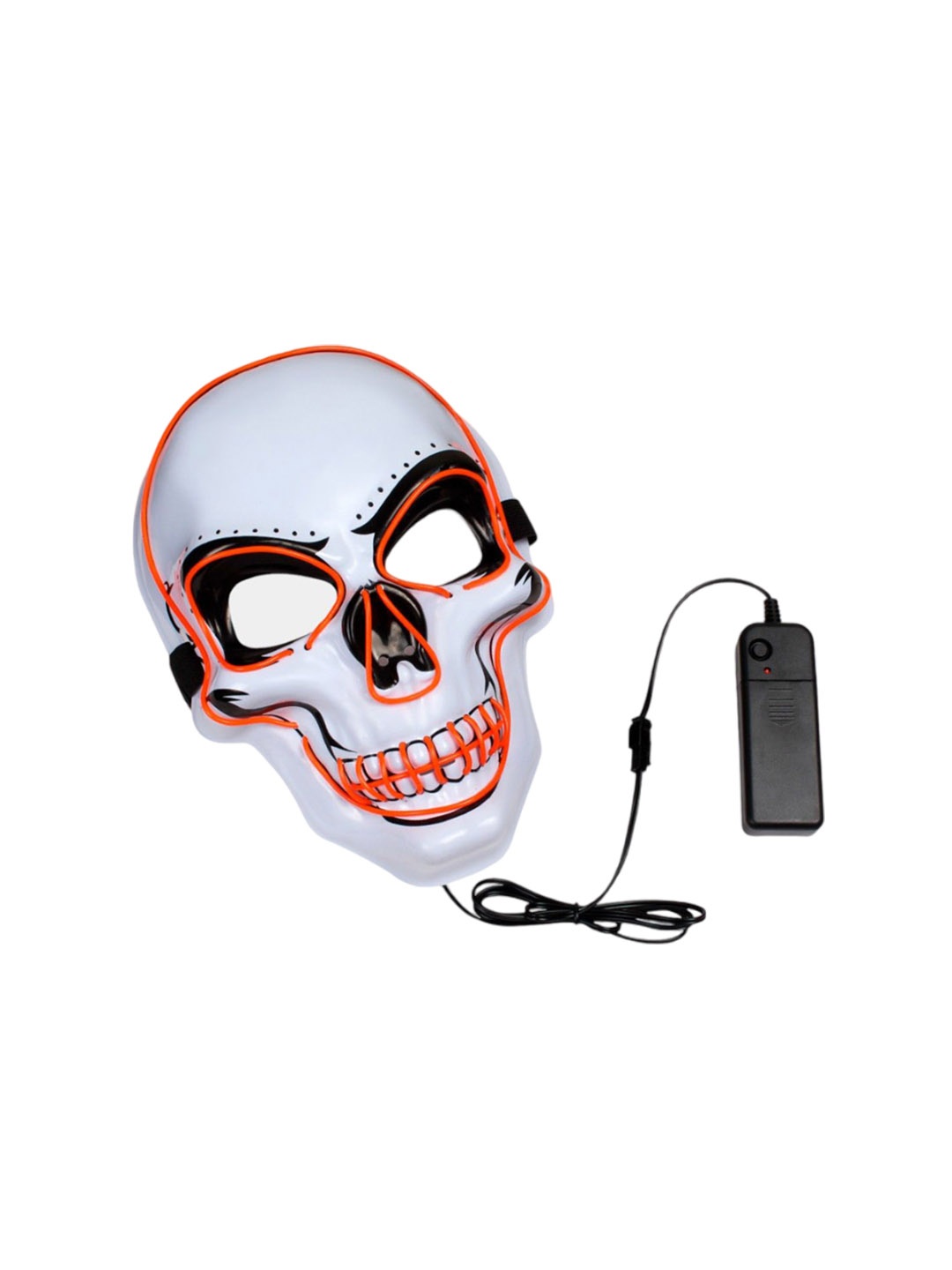 

Hookaba Orange Glint Gaze Unisex LED Party Halloween Live Concert Mask