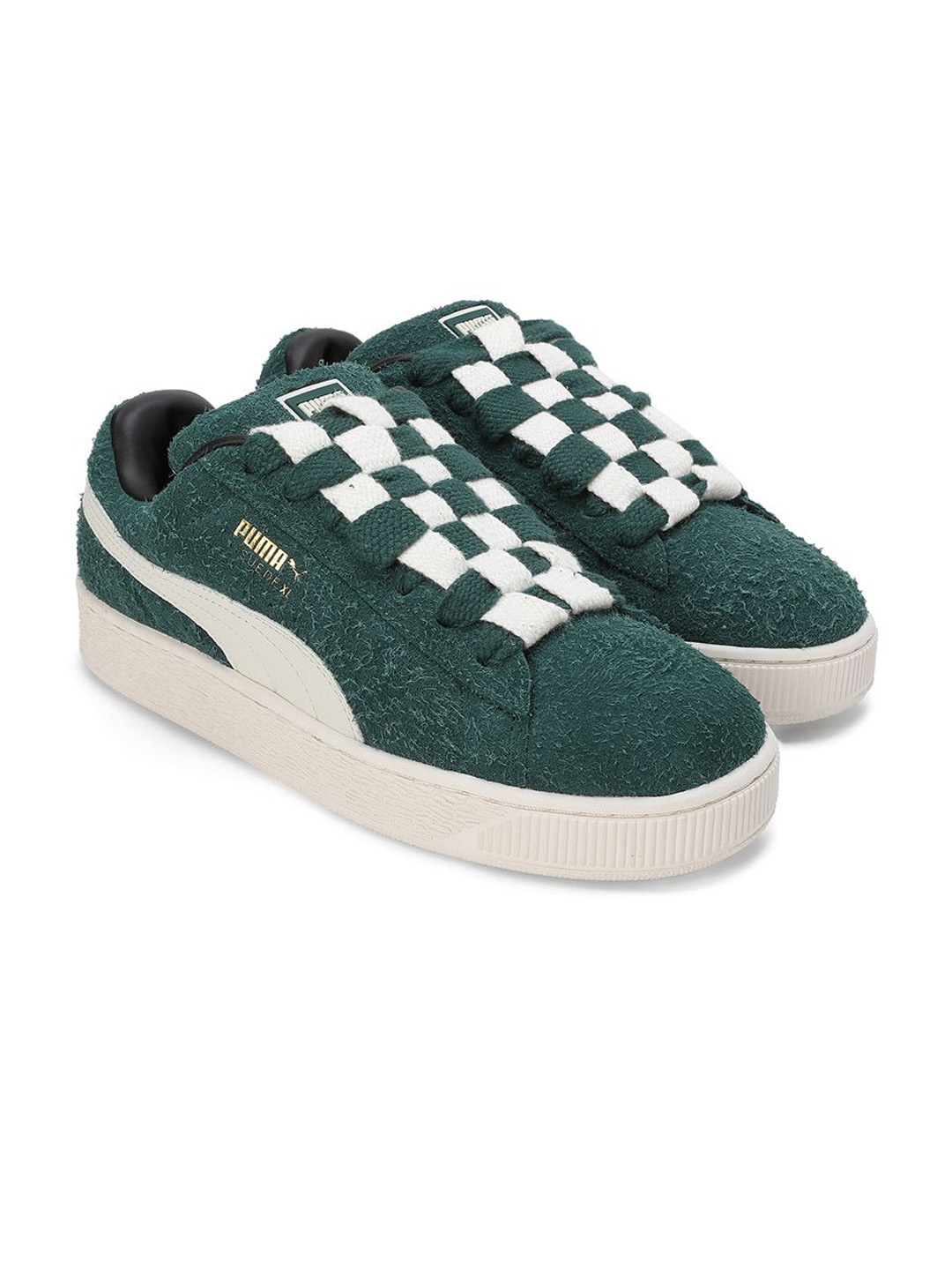 

Puma Men Myrtle-Frosted Ivory Sneakers, Green